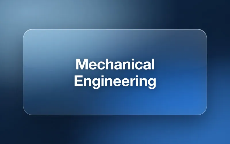 Mechanical Engineering