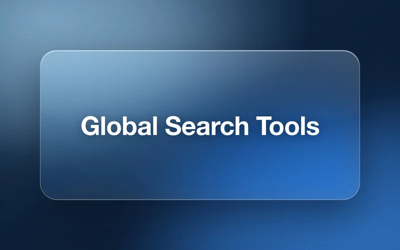 Global Search Tools