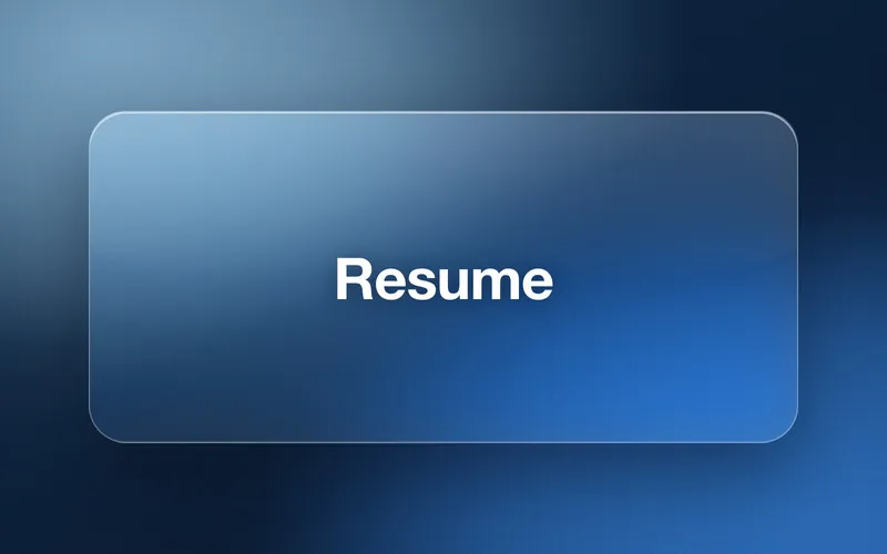 Resume